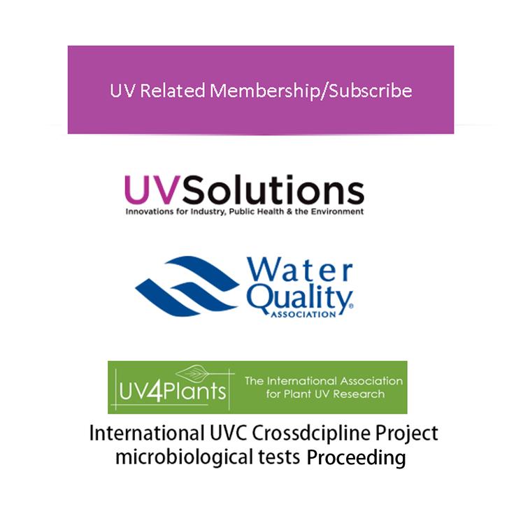 Membership and International microbiological tests