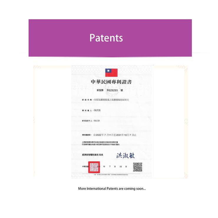 Air Flow Filter Patent